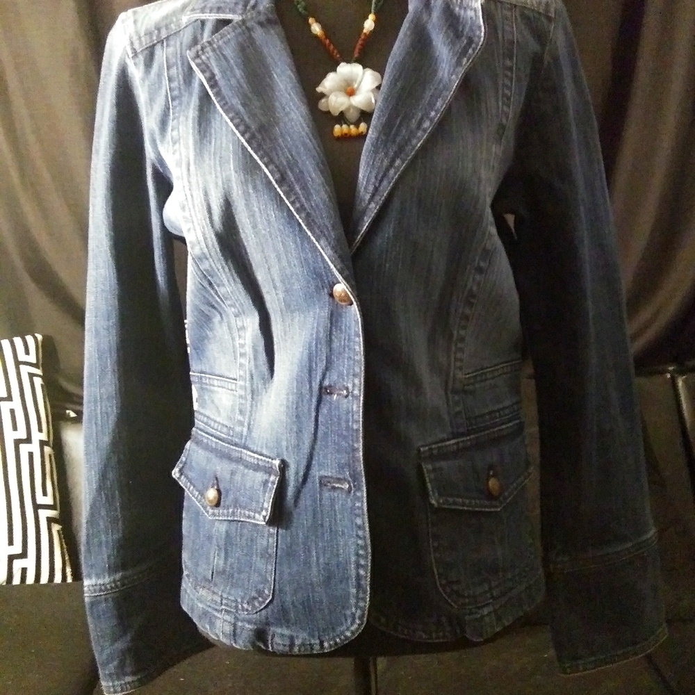 Gloria Vanderbilt Jean Jacket